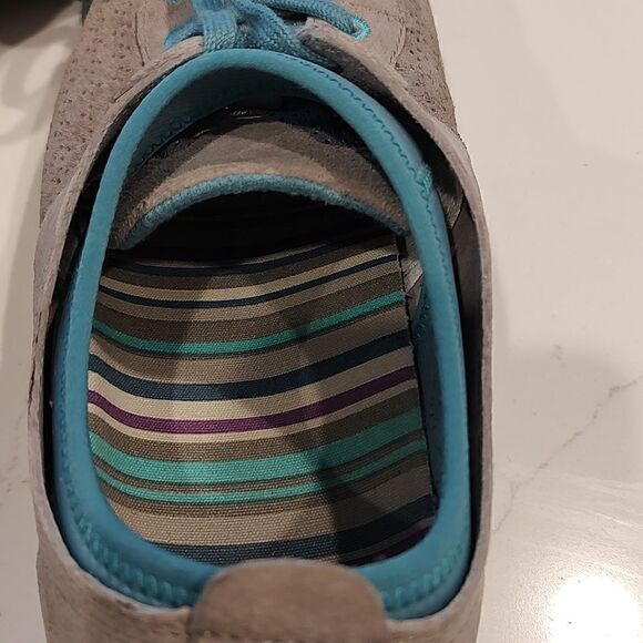 Dansko Elise Sneakers Sedona Gray Lace Up Slip Resistant Shoes - Picture 9 of 14